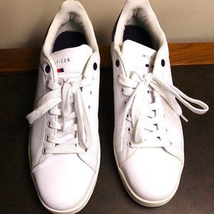 Tommy Hilfiger Men's Sneaker Shoes - AM Liston- Size 10 Med.-White NEW